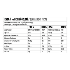 WHEY PROTEİN 1850 GR (Shaker Hediye) Kurabiye ve Fındık