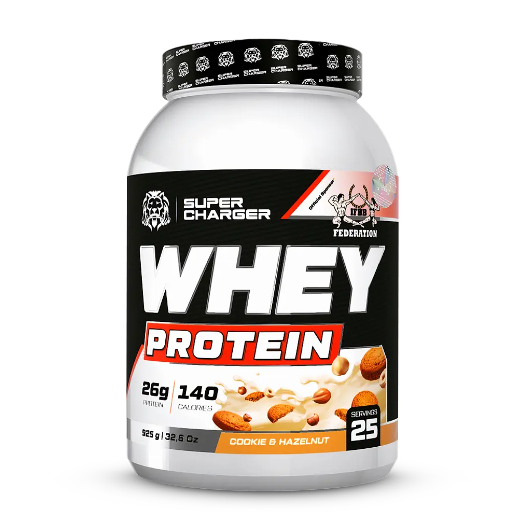 WHEY PROTEİN 925 GR (Shaker Hediye) Kurabiye ve Fındık