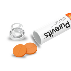 PUREVITS Vitamin C 1000 mg – Çinko – Vitamin D – Citrus - Rosehip - 20 Effervesan Tablet