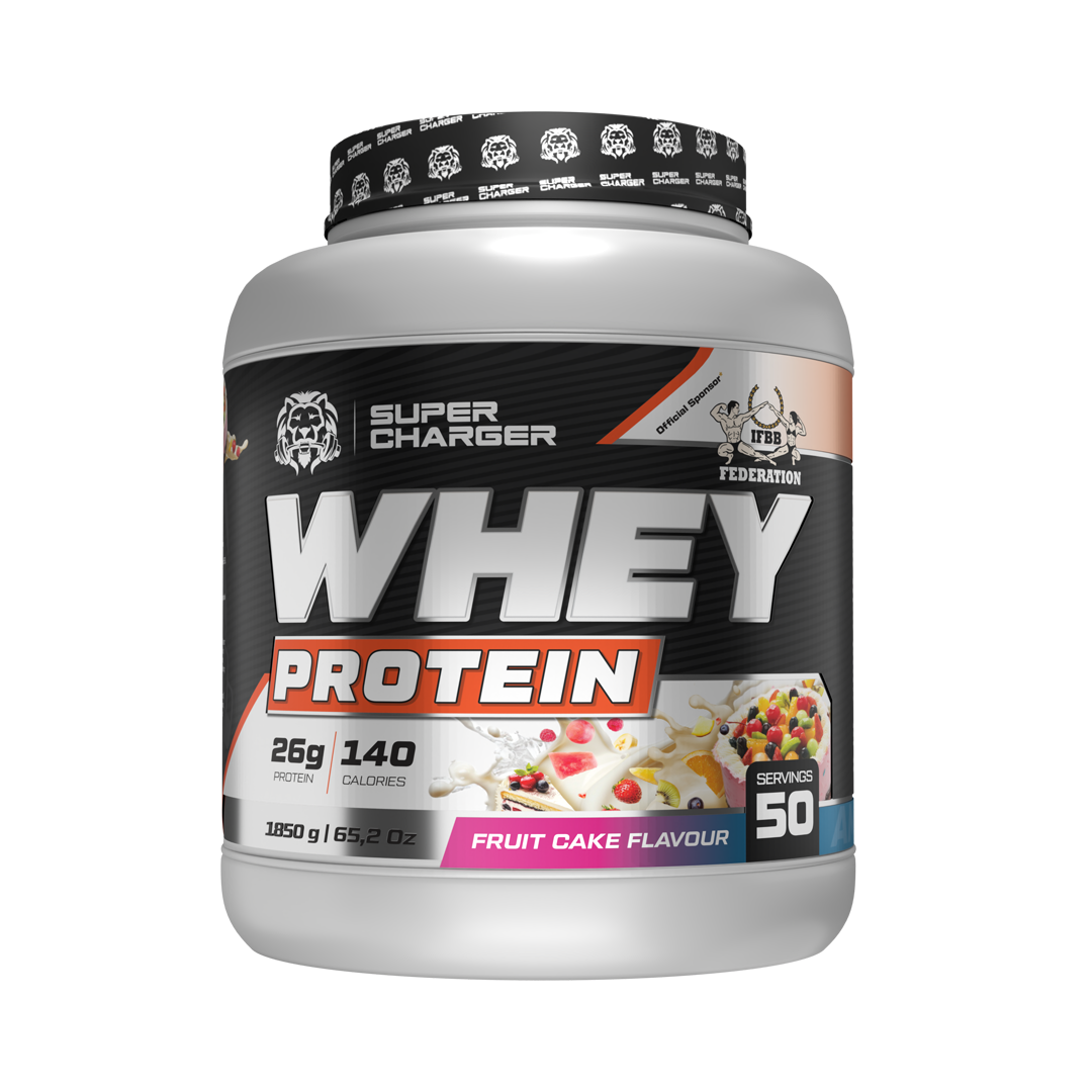 WHEY PROTEİN 1850 GR (Shaker Hediye) Meyveli Pasta