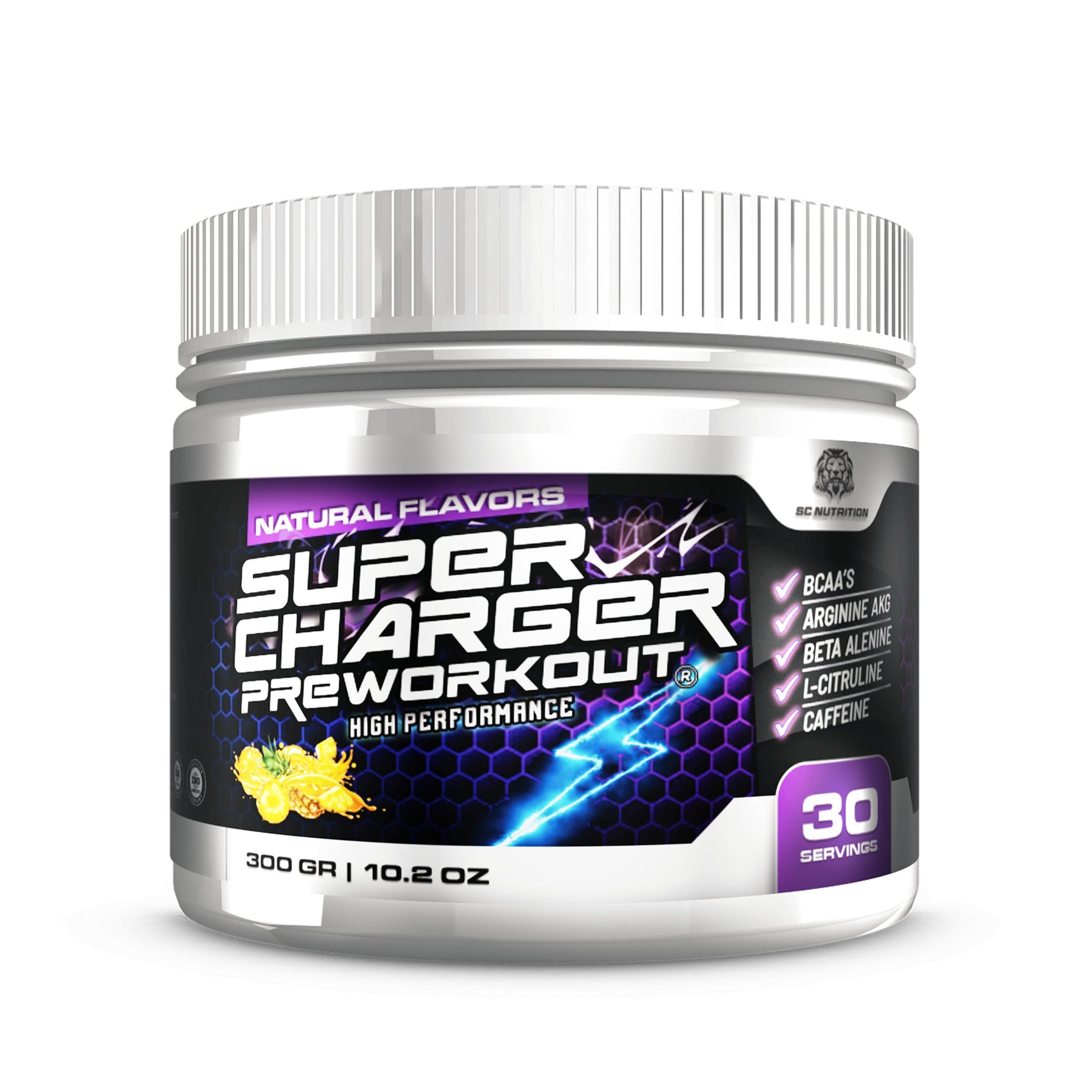 PREWORKOUT<br> ANANAS - Super Charger